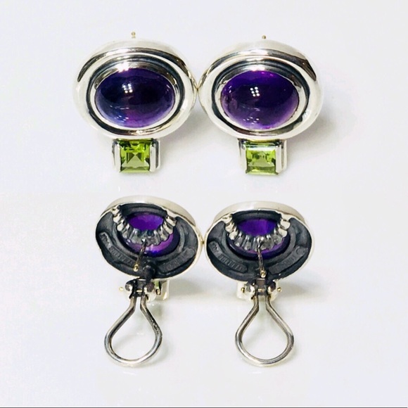 Classic David Yurman Renaissance Drop Earrings - Picture 3 of 8